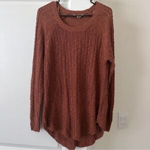 Rust Knit Sweater